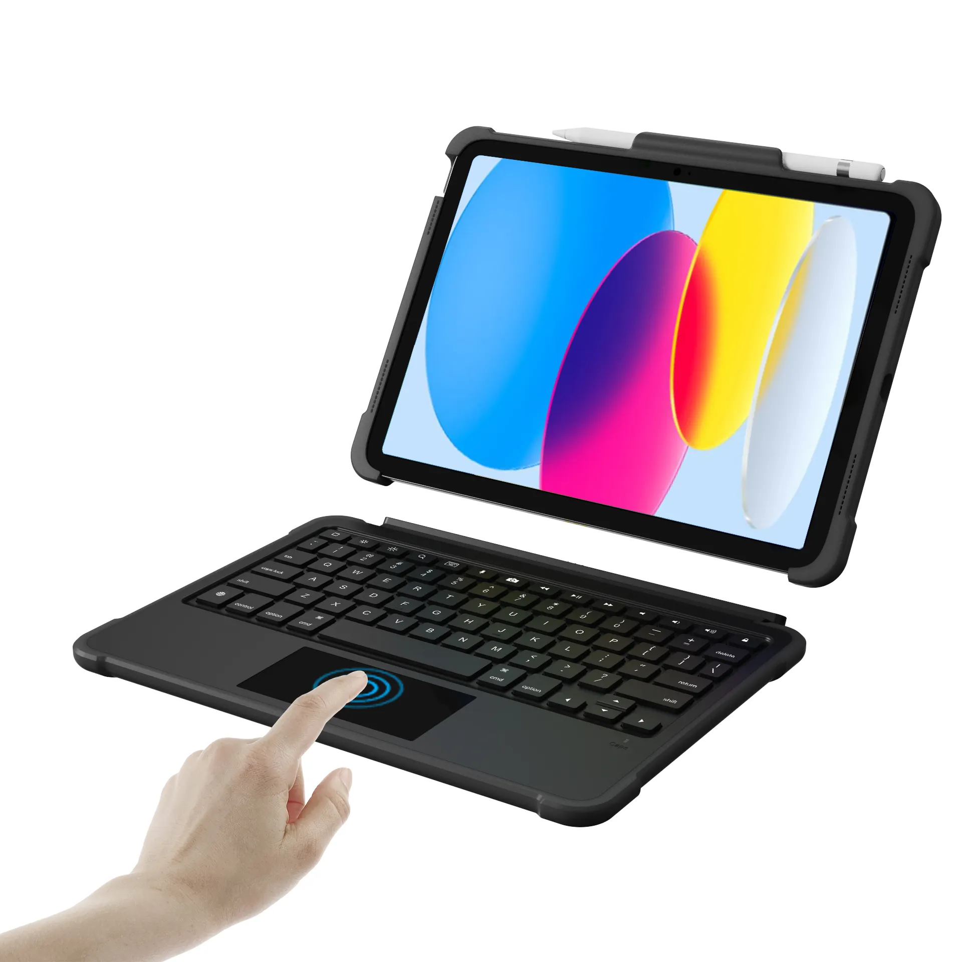 2023 новейший мини-разъем для сенсорной панели Волшебная клавиатура чехол для iPad 10th для MFI с прорезью для ручки