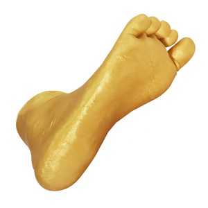 Kit de moulage 3d bricolage bébé Kit de moulage à la <span class=keywords><strong>main</strong></span> poudre d'alginate moule de plâtre - Product Image 6