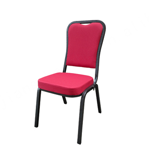 Chaises empilables de luxe de partie d'événement d'intérieur extérieur de vente chaude chaises de banquet d'hôtel de mariage de cadre en métal - Product Image 5