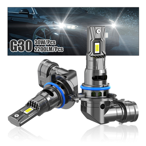 YUFING <span class=keywords><strong>DOT</strong></span> certifié 30w 2200LM OEM Bombilla 9005 ampoule Led 9006 universel Fit 9006 phare avec faisceau anti-éblouissement - Product Image 2