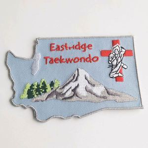 Parche de Tela Personalizado 1/6, Parche Bordado, Parche 3D de PVC, Parche de Silicona para Ropa - Product Image 4