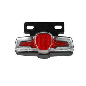 Lampe de poche étanche pour cyclisme, feu arrière de vélo pliant, lampe avant, accessoires de vélo électrique - Product Image 1