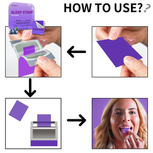 Mới nhất thiết kế giấc ngủ bằng miệng hòa tan Dải nhanh chóng rơi vào giấc ngủ Dải vitamin bổ sung bằng miệng Dải giấc ngủ - Product Image 6