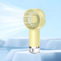 Nouveau Ventilateur Portable Mini Brumisateur 2026 avec Cordon, Rechargeable, Électrique, Télécommandé pour Usage Domestique et Hôtelier
