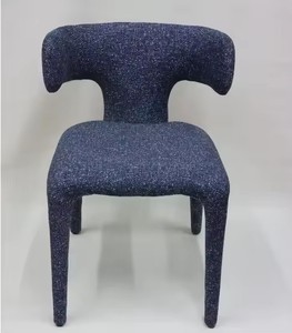 Chaise d'hôtel confortable en velours, mobilier de maison, chaises de salle à <span class=keywords><strong>manger</strong></span>, échantillon gratuit, haute qualité - Product Image 1