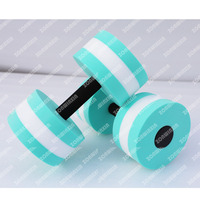ZONWINXIN haltères aquatiques natation haltères d'eau haltères d'eau Innovations EVA-mousse rose vert