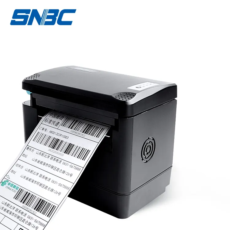 SNBC gran espacio interno guía impresora de etiquetas envío impresora de código de barras máquina de etiquetas