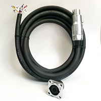Câble audio haut de gamme 8 cœurs NL8 Speakon tressé blindé en PVC, codé par couleur, robuste et haute puissance pour voiture et home cinéma