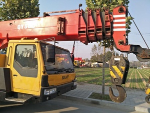 Camión de segunda mano con grúa móvil Sany 50 T usado original con capacidad de carga de 50 toneladas, los componentes principales incluyen motor y bomba - Product Image 2