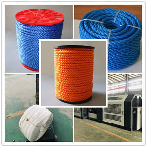 Corda in poliestere intrecciato in nylon sottile di colore bianco ad alta resistenza da 5mm con prezzo economico - Product Image 6