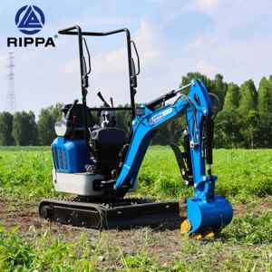 Excavadora RIPPA para Granja Minibagger Nuevo Digger de Oruga en Venta con Motor Kubota Precios de Mini Excavadora de 1 Tonelada - Product Image 2