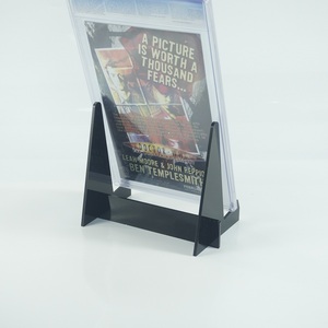 Expositor de Cómics Negro Elegante y Resistente al Polvo de Calidad Mayorista para Exhibición de Colecciones de Cómics - Product Image 3