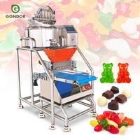 Mesin Pembuat Permen Semi Otomatis Terintegrasi Skala Kecil Qui Fabrique Des Bonbon Extruder untuk Mesin Permen