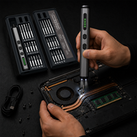 Kit de tournevis électrique de précision 38-en-1 avec embouts magnétiques pour la réparation d'ordinateurs, vente en gros OEM