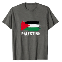 T-shirt personnalisé surdimensionné Free Palestine Products Vêtements T-shirt Palestine pour hommes