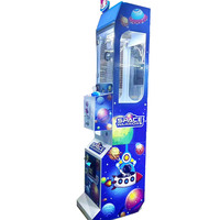 Mini machine à griffes pour enfants - Jeu d'arcade de capture de peluches avec accepteur de billets, support anglais et service 24h/24 et 7j/7