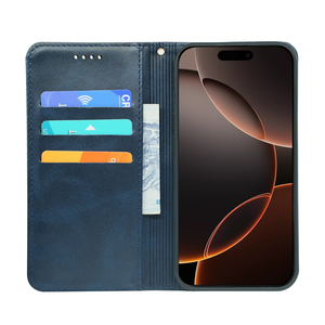 Custodia a Portafoglio Flip per <span class=keywords><strong>iPhone</strong></span> 18 Pro Max 17e 16e 16 15 14 13 12 <span class=keywords><strong>11</strong></span> Pro <span class=keywords><strong>iPhone</strong></span> 17 Pro Max, <span class=keywords><strong>Cover</strong></span> Magnetica a Libro in Pelle PU - Product Image 3
