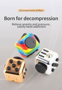 Adult Finger Fidget Blocks Plastic Magic <b>Puzzle</b> Infinity Cube for Stress Relief Unisex - Product Image 2