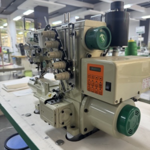 Macchina per cucire DS-787-AT-BUT <span class=keywords><strong>professionale</strong></span> a 3 fili per Overlock per unità diretta interblocco automatico filettatura manuale programmabile - Product Image 2