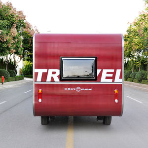 Triciclo eléctrico de alta calidad, carrito de comida para la venta, remolque de helado de Crepe Hamburg - Product Image 4