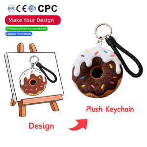 دمية حيوان الباندا اللطيفة المخصصة كسلسلة مفاتيح، مصنعة حسب الطلب بشهادة CE وASTM - Product Image 3