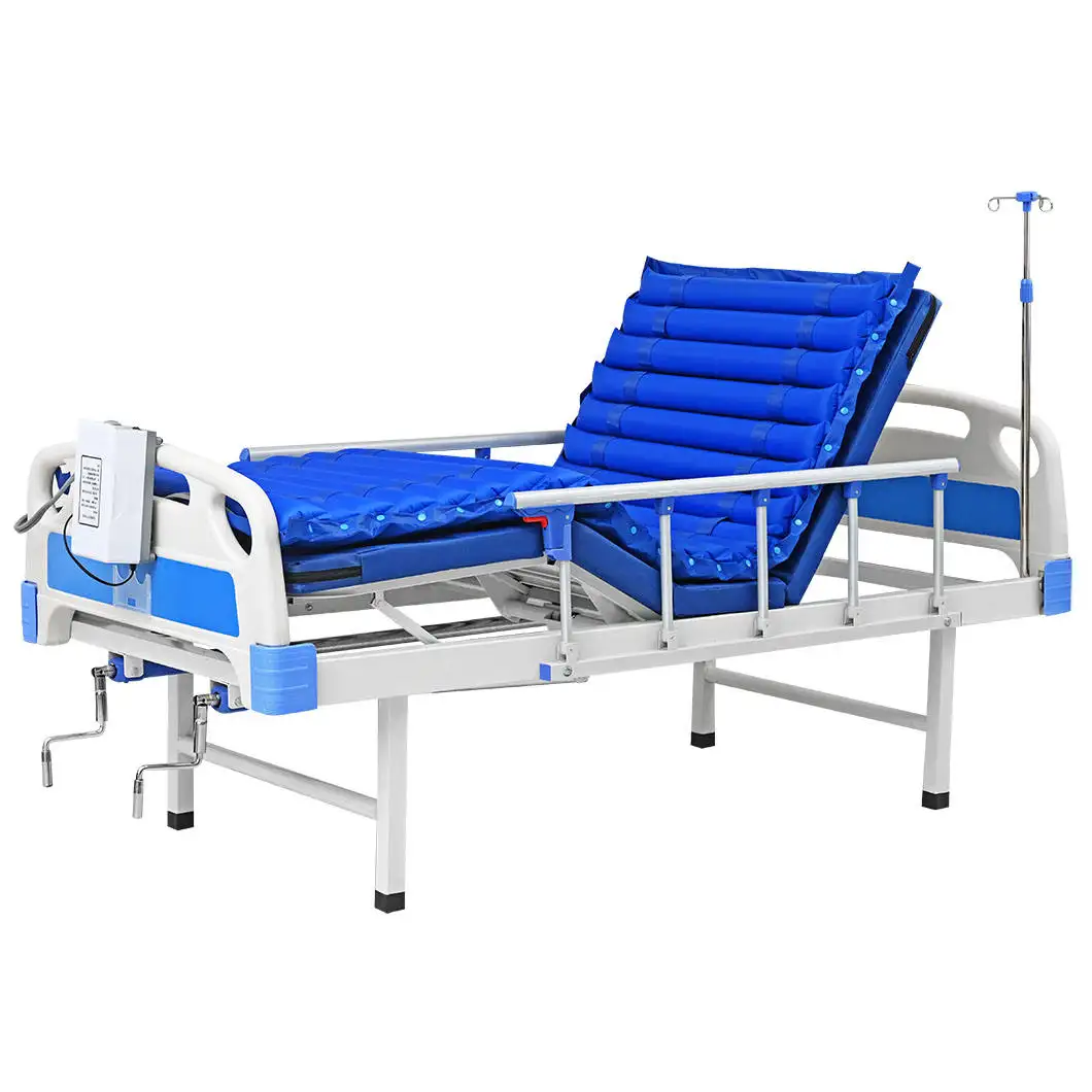 Hospital Furniture Manufacturers 2 Functions Two Cranks Manual Bed