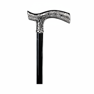 Canne de marche en laiton durable avec embout antidérapant pour la marche en intérieur et en extérieur, soutien et stabilité pour les personnes âgées - Product Image 1