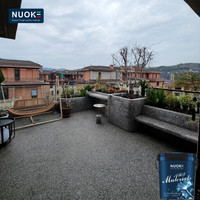 Peinture acrylique lavée en pierre de porcelaine Peinture bateau meubles pinceau liquide revêtement de sol mural Micro Rock