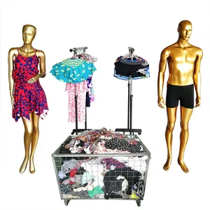 ग्रीष्मकालीन तैराकी पहनने पुरुषों महिलाओं मिश्रित आकार थोक thrift गांठें दूसरे हाथ में कपड़ों इस्तेमाल कपड़े