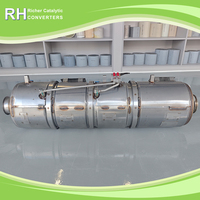 Système de post-traitement des gaz d'échappement diesel Euro VI DPF SCR DOC pour camions, moteurs, pièces, module, catalyseur