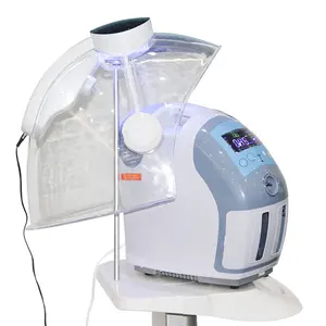 NEW Multifunctional Jet Peel Spray Gun 7 colors Whitening Jet Peel Oxygen Facial Machine With Led Dome