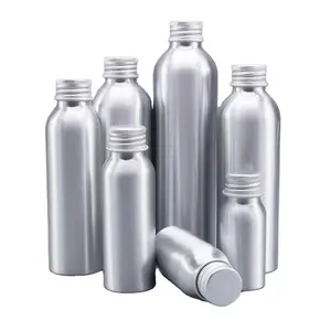 Gratis Monster 30Ml 50Ml 100Ml 120Ml 150Ml 250Ml Metalen Aluminium Fles Met Metalen Schroef cap