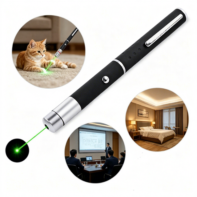 5mW Portable Laser Pointer Pen Light for Teaching Meeting Presentation Hotel Anti-peeping Inspection
