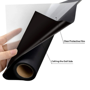 T-shirt fer sur textile thermique mat Polyflex rouleau Flex Pu Htv vinyle de transfert de chaleur - Product Image 5