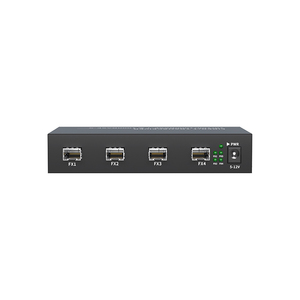 Convertidor de Fibra a RJ45 de Alto Rendimiento, Convertidor de Medios SFP para Comunicaciones - Product Image 1