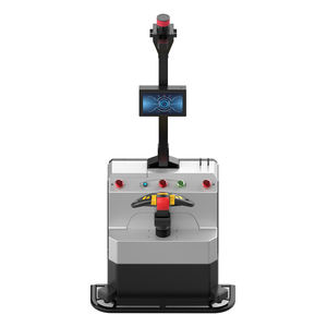 Apilador de paletas Reeman de 1,5 toneladas, horquillas de elevación ajustables, soporte para caminar, tipo apilador eléctrico, fábrica de camiones/almacén - Product Image 1