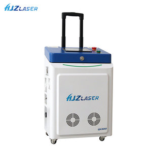 Máquina de <span class=keywords><strong>Limpieza</strong></span> Láser de Pulso de 200W 300W, Portátil, con Enfriamiento por Aire, Eliminador de Óxido Láser para Metal, Hierro, Óxido y Pintura - Product Image 1