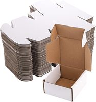 Boîtes d'expédition pliables en carton ondulé pour l'aviation, avec logo personnalisé en relief, revêtement UV, écologiques et recyclables