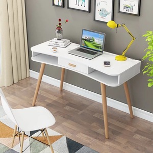 Giá rẻ Bàn máy tính nhỏ bằng gỗ đơn giản Thiết kế nội thất văn phòng bàn - Product Image 3