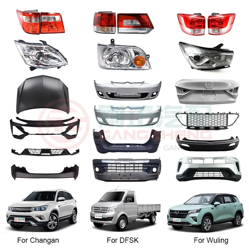 Wholesale Car Front Rear Bumpers For CHANGAN CS15 CS35 CS35 PLUS CS55 CS55 PLUS CS75 PLUS CS85 CS95