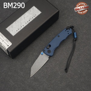 Cuchillos de Bolsillo Tácticos para Camping FULL IMMUNITY 290, Hojas M390 Personalizadas OEM con Punta Caída, Mango de Fibra de Vidrio y Nylon, Grado Industrial - Product Image 1