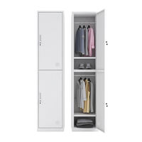 Armoire à casiers en acier réglable pour hôtel, hôpital et école |   Stockage sécurisé à 2 portes avec ventilation