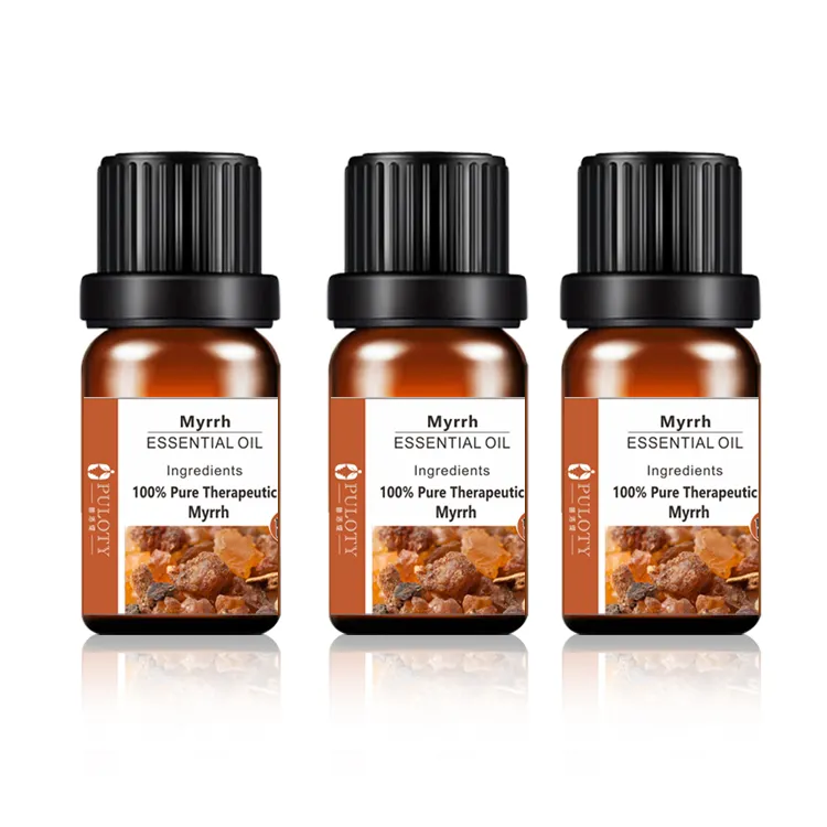 100% Huile de myrrhe pure 10ml Huile essentielle d'aromathérapie biologique