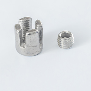Pince de câble à pince croisée en acier inoxydable pour câble métallique de clôture en pouces et mesures métriques - Product Image 4