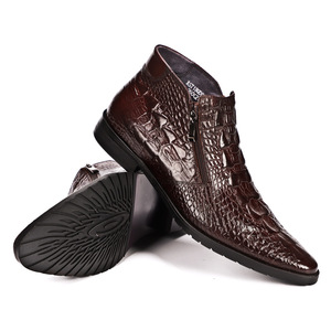 Atuendo formal de negocios para hombre, elegante, clásico, británico, casual, de cuero genuino de alta calidad. - Product Image 2
