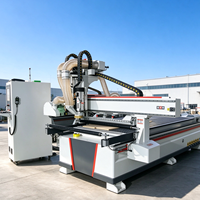 Mesin Pemotong CNC Router Jinan 1325 S Penjualan Langsung Pabrik Harga Preferensial Penggantian Pisau Baris Lurus Plus Mesin Pemotong Mata Gergaji