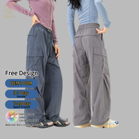 Pantalon de sport d'hiver personnalisé en softshell soyeux, zippé, fin, pour l'escalade, la randonnée, chaud, séchage rapide, tactique, cargo