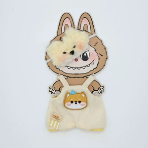 La bu bu Boneca Roupas 17cm Plush Cartoon Acessórios La bu bu Pet Temático Boneca Roupas Bonecas Dress Up - Product Image 5