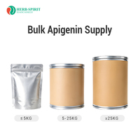 Kapsul Apigenin Formula yang Dapat Disesuaikan Ekstrak Chamomile Alami Bubuk Apigenin 98% Bubuk Apigenin CAS 520-36-5