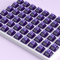 Interrupteur de clavier mécanique, 3 broches, interrupteurs silencieux tactiles linéaires, LED RGB SMD, pour jeux, Compatible avec MX Switch